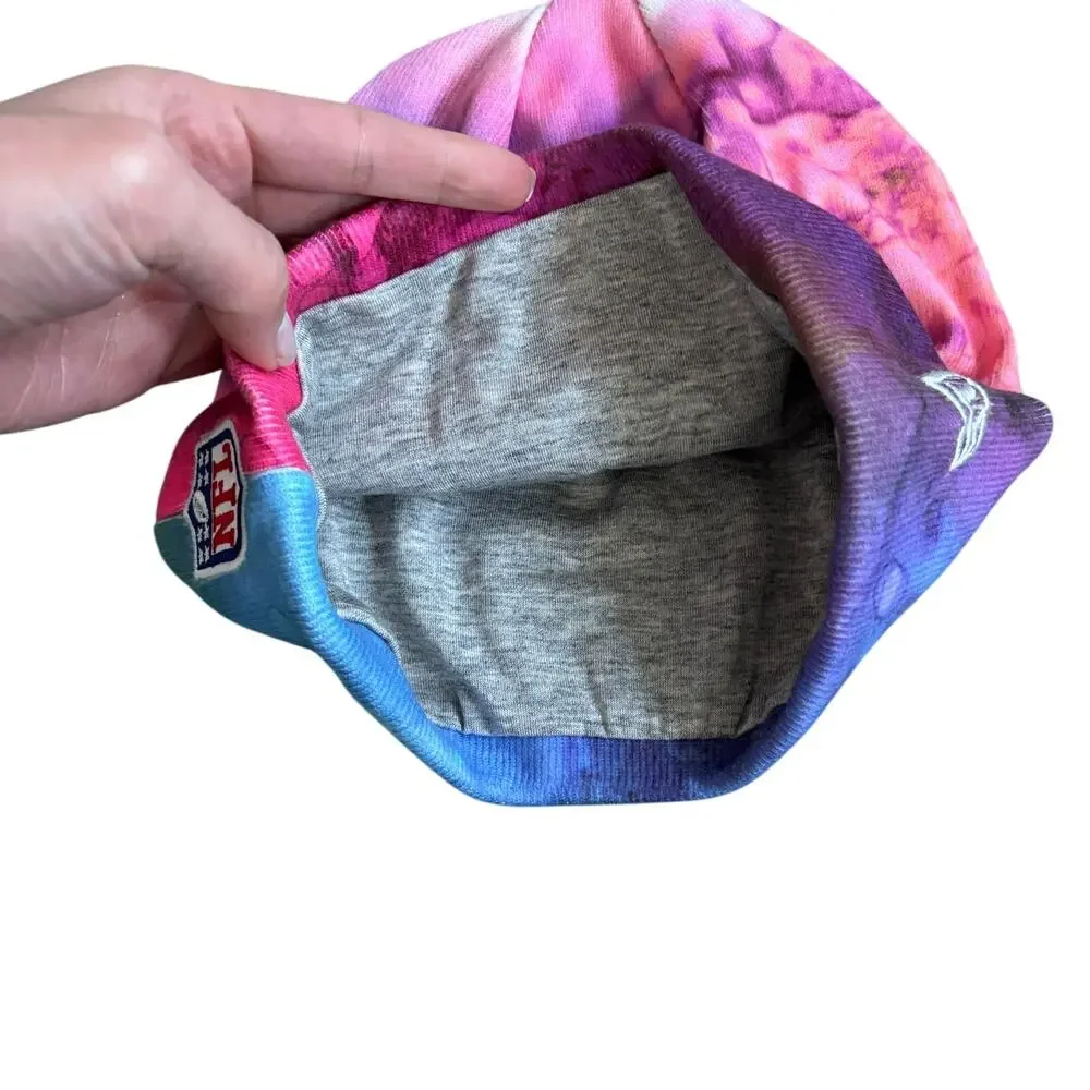 NEW Raiders Tie Dye Beanie Intercept‎ Cancer